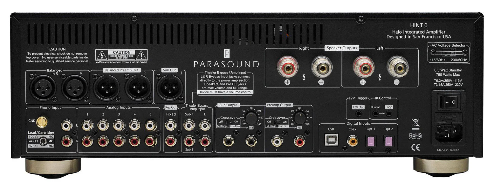 Parasound Halo HINT 6 Integrated Amplifier - Thumbnail 2