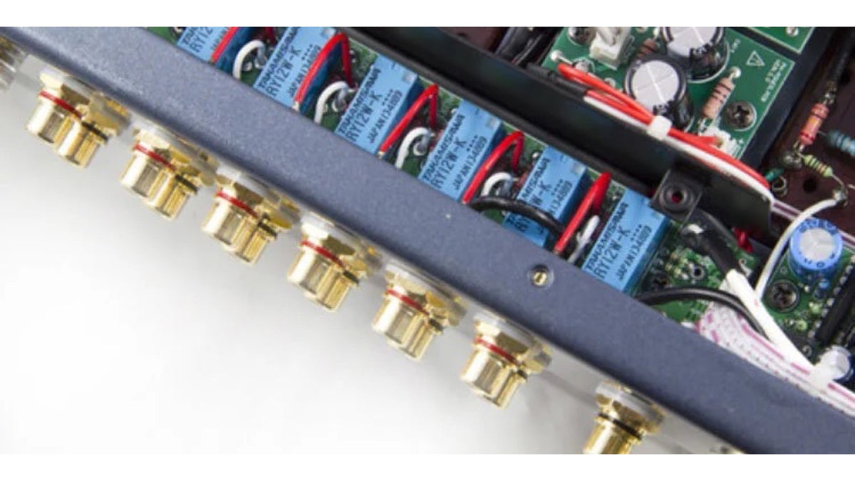 PrimaLuna EVO 100 Tube Preamplifier, connections view