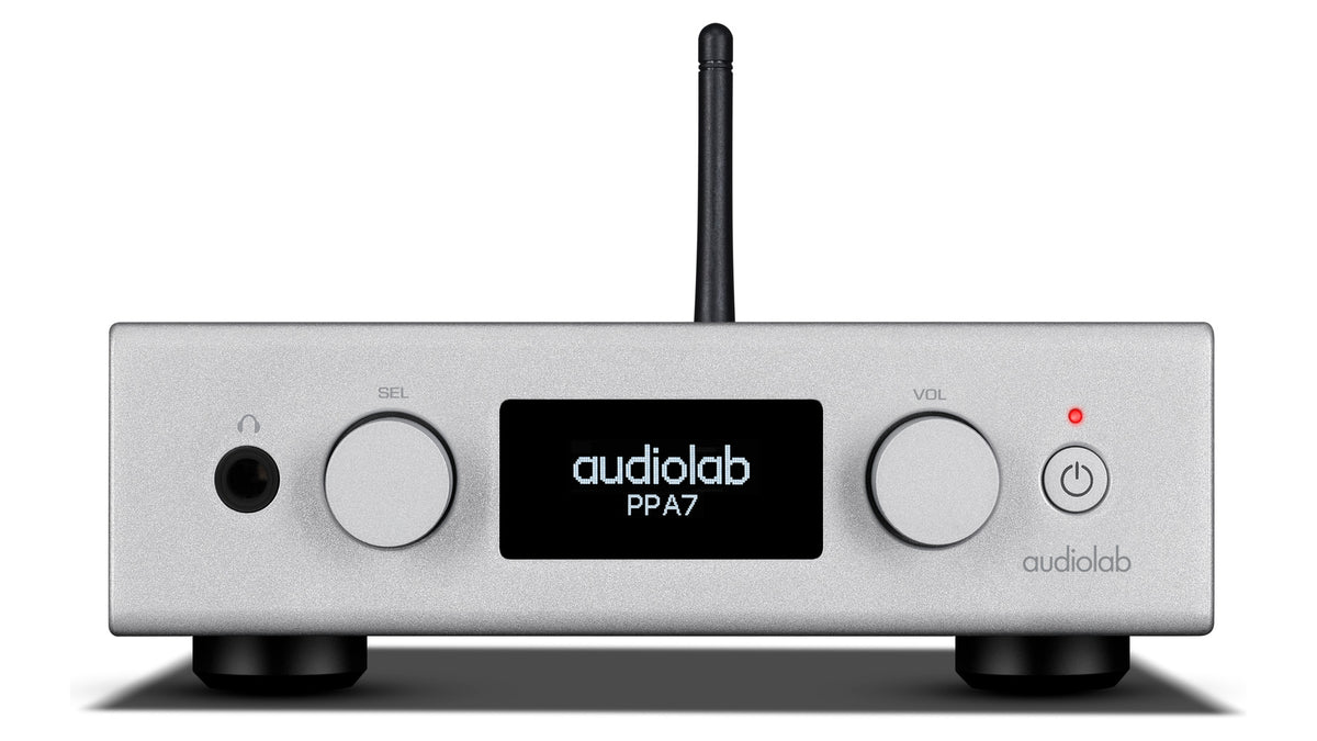 Audiolab PPA7 phono preamplifier in silver