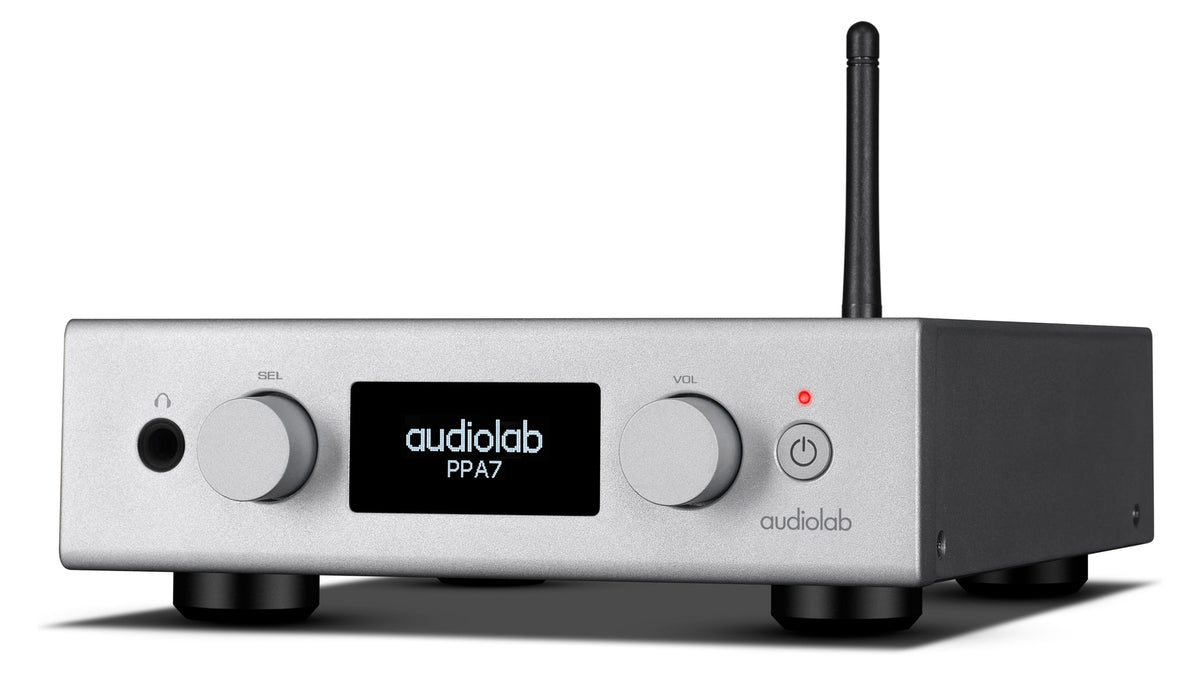 Audiolab PPA7 phono preamplifier in silver