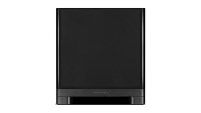Wharfedale NOVA 10 powered subwoofer, front view with the grille on