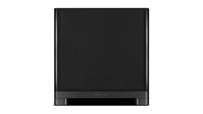 Wharfedale NOVA 12 powered subwoofer, front view with the grille on