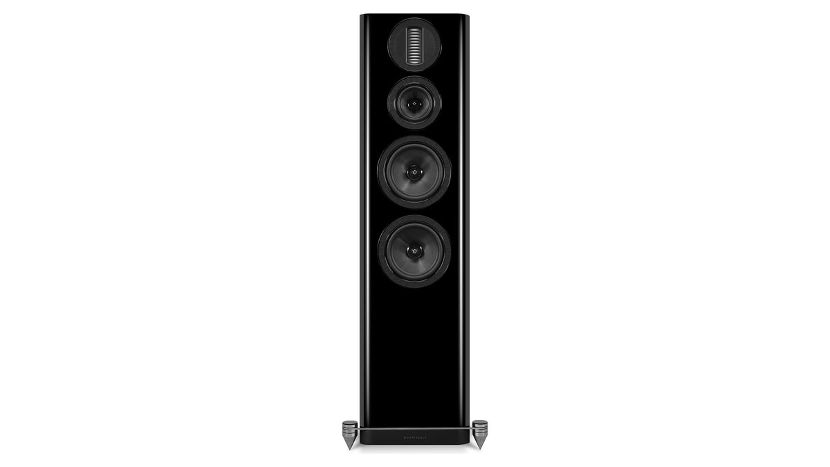 Wharfedale Aura 4 Floorstanding Speakers Piano Black view
