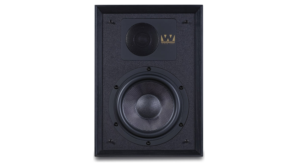 Wharfedale Denton Bookshelf Speakers Black Oak view