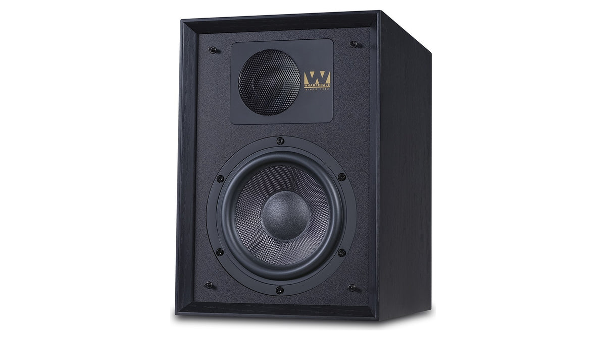 Wharfedale Denton Bookshelf Speakers Black Oak view