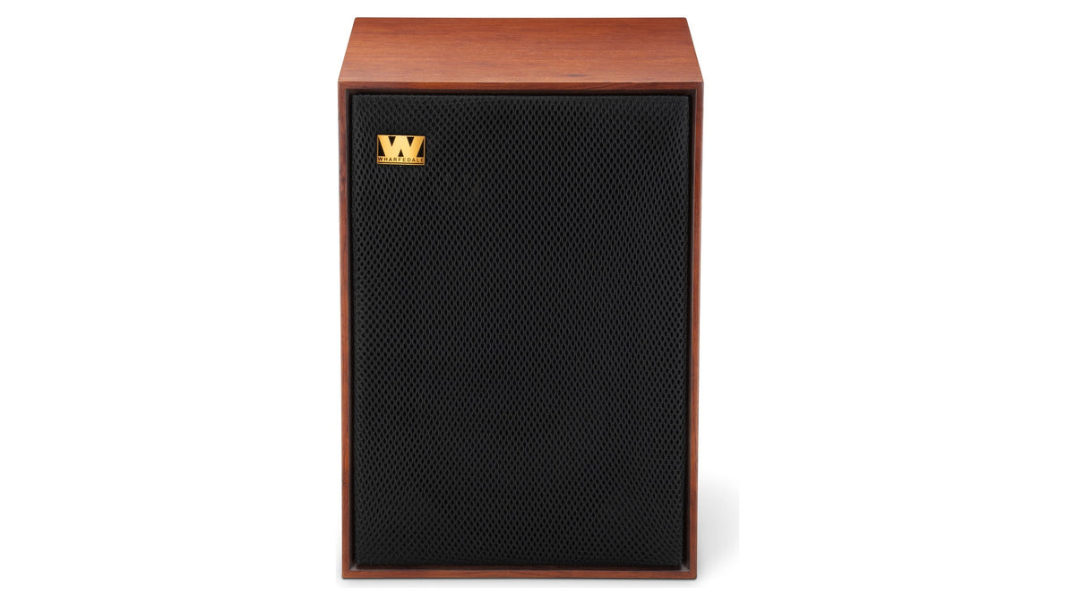 Wharfedale Denton Bookshelf Speakers Red Mahogany view