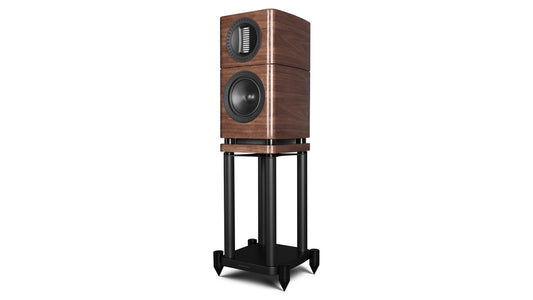 Wharfedale Elysian 1R Bookshelf Speakers Piano Walnut view