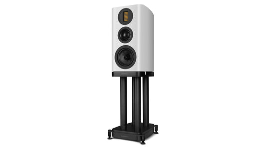 Wharfedale EVO5.2 Standmount Speakers White view