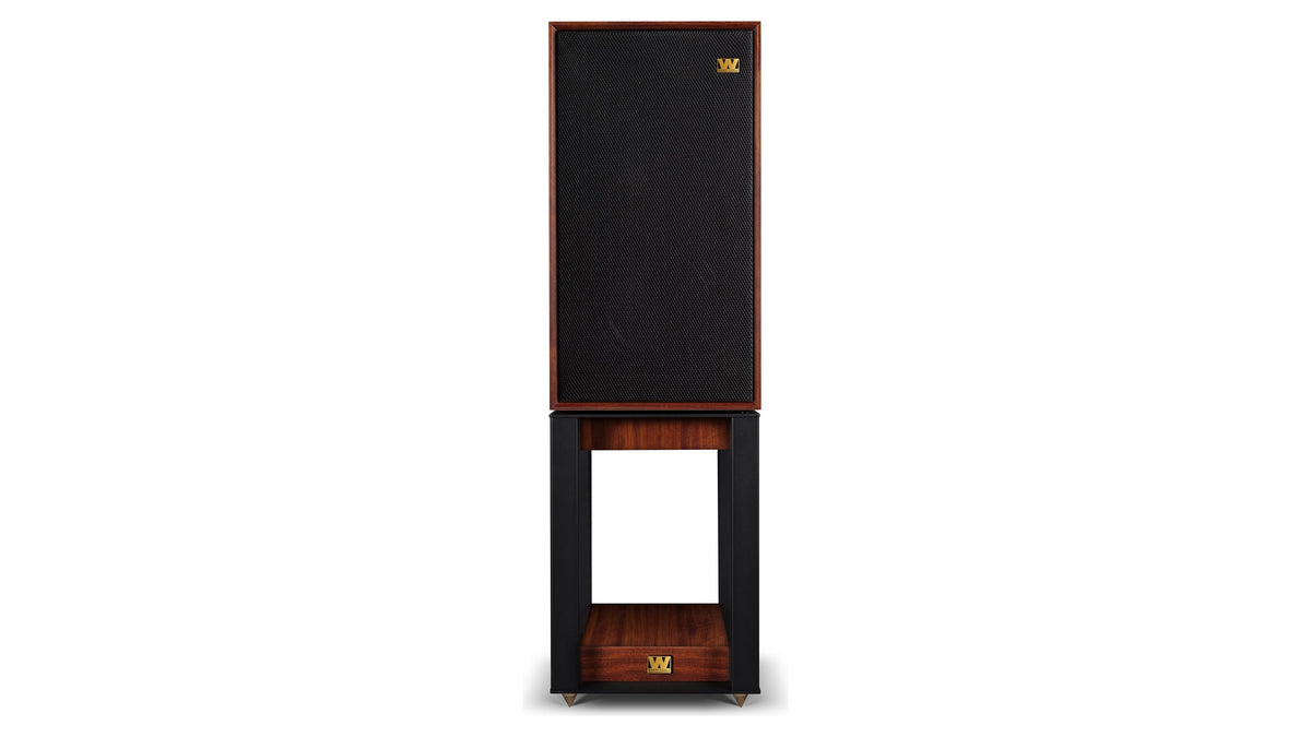Wharfedale Linton Bookshelf Speakers Red Mahogany view