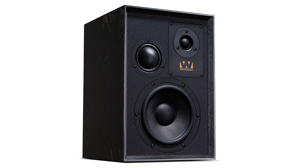 Wharfedale Super Denton Bookshelf Speakers Black Oak view