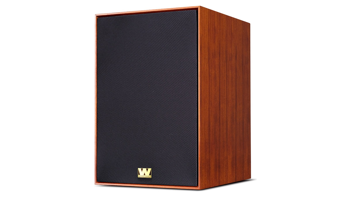 Wharfedale Super Denton Bookshelf Speakers Red Mahogany view
