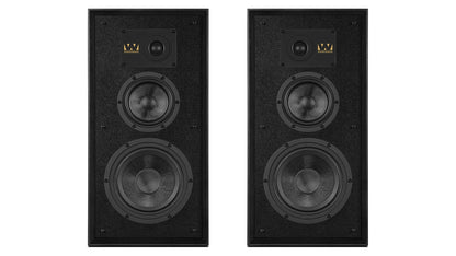 Wharfedale Super Linton Bookshelf Speakers Black Oak view