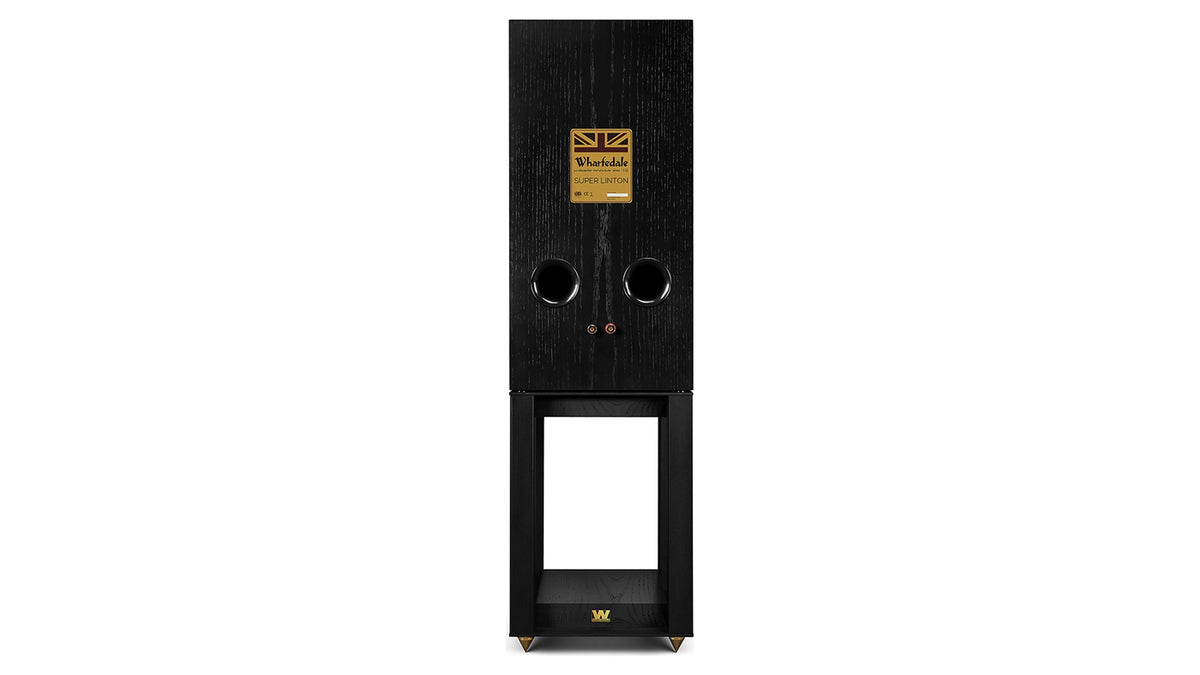 Wharfedale Super Linton Bookshelf Speakers Black Oak view