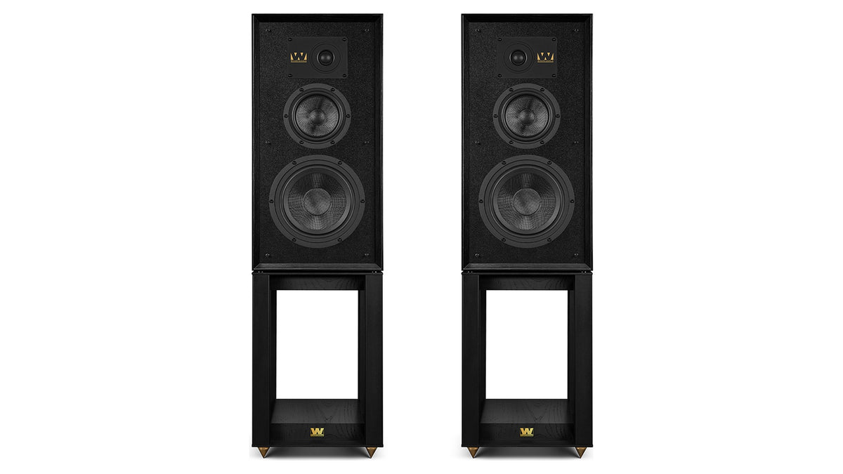Wharfedale Super Linton Bookshelf Speakers Black Oak view
