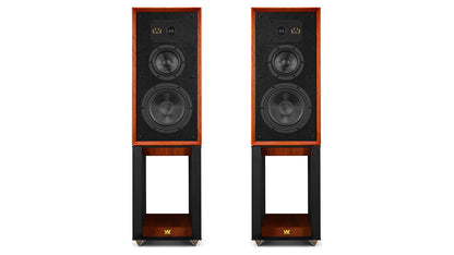 Wharfedale Super Linton Bookshelf Speakers Red Mahogany view