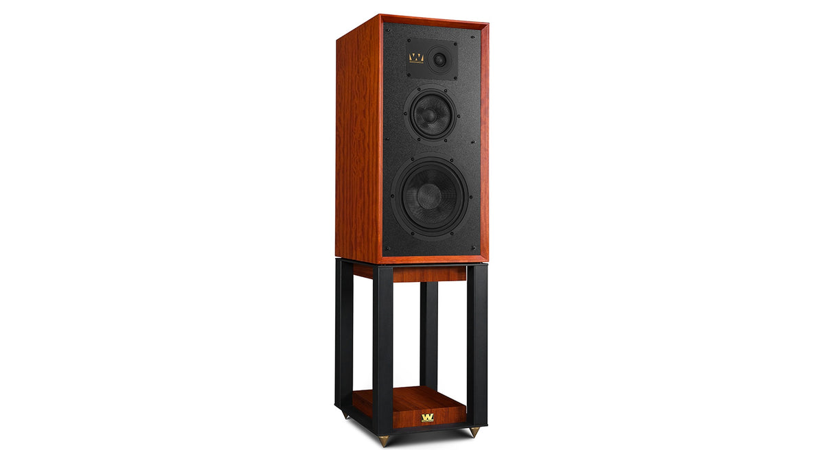 Wharfedale Super Linton Bookshelf Speakers Red Mahogany view