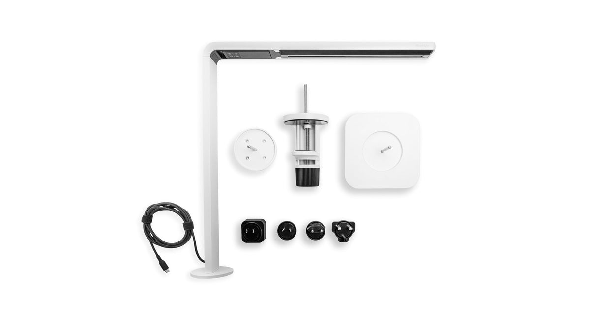 Uberlight Frame LED audio light in white